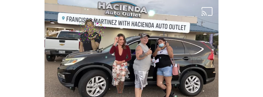 Francisco Martinez with Hacienda Auto Outlet