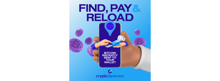 Bitcoin ATM by Crypto Dispensers (Sinclair Gas Station/Dino Mart)