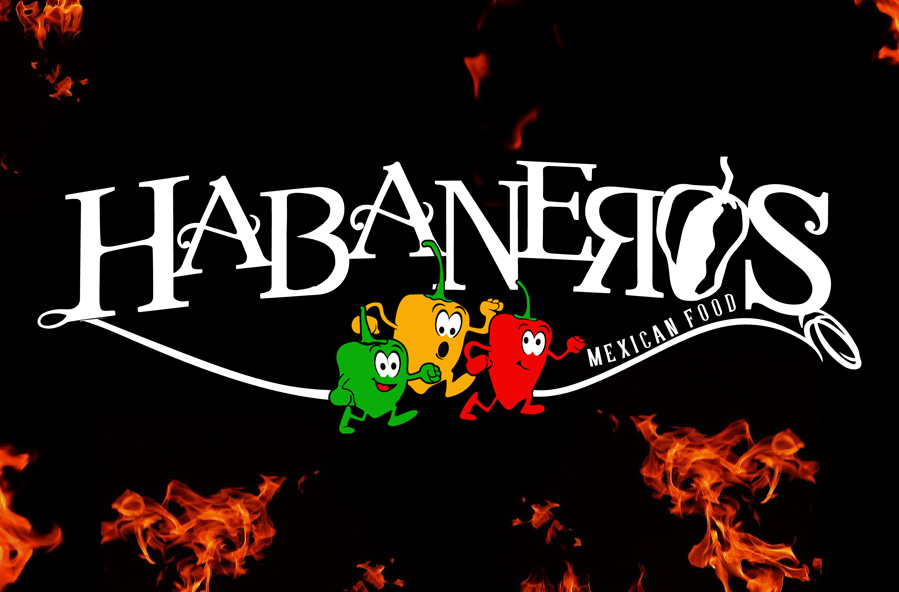 Habaneros Mexican Food | Commercial Logo